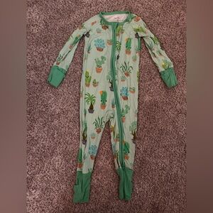 Little Sleepies Succulent Love 6-12 Zippy